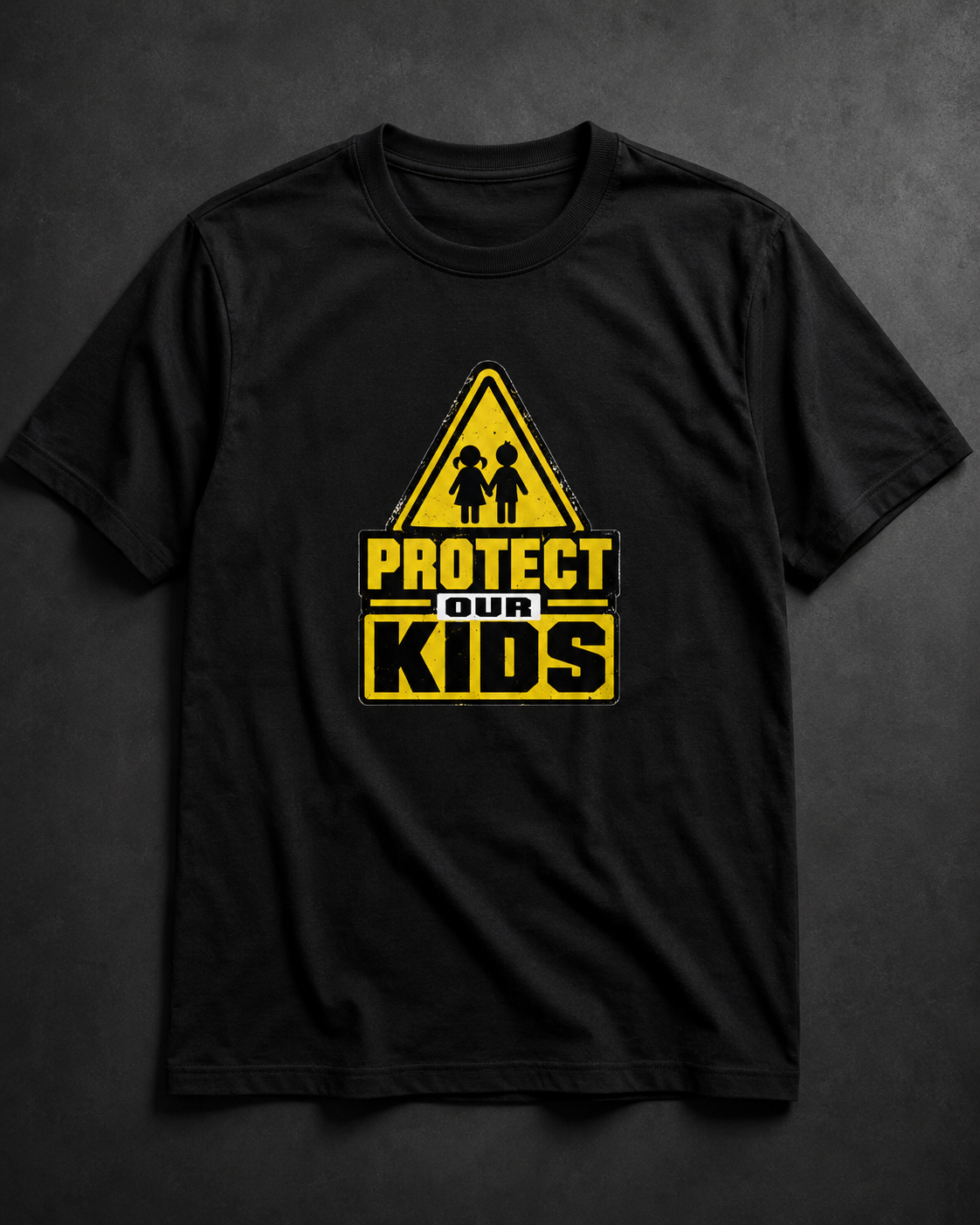 Protect Our Kids campaign T-shirt
